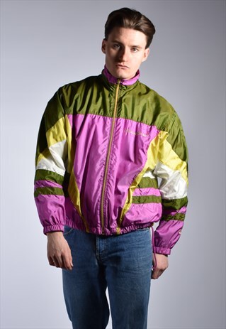 1990S NIKE INTERNATIONAL COLOUR BLOCK TRACKSUIT JACKET