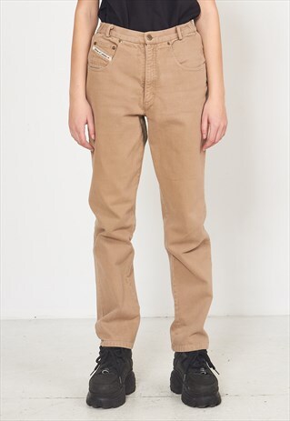 VINTAGE BEIGE DENIM JEANS