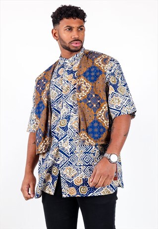 VINTAGE PATTERNED SHIRT S1323