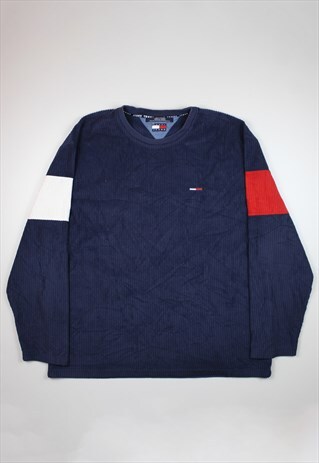 tommy hilfiger navy sweater