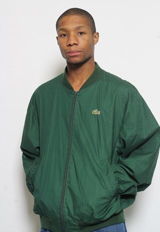 VINTAGE LACOSTE JACKET GREEN
