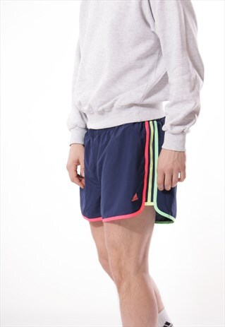 90S VTG RARE ADIDAS SPORTS SHORTS LOGO OVERSIZED 12837