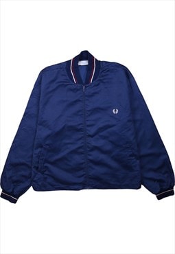 Vintage 90's FRED PERRY Bomber Jacket Full Zip Up