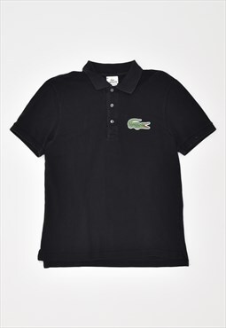 Vintage 90's Lacoste Polo Shirt Black