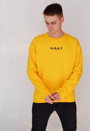 YELLOW GOAT SWEATSHIRT