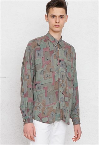 VINTAGE GREEN DI PINNOT LONG SLEEVE SHIRT