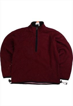 Mountain Sports  Quarter Zip Heavyweight Fleece Jumper Small