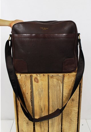 VINTAGE TED BAKER HOLDALL/LAPTOP WEEKEND BAG BROWN