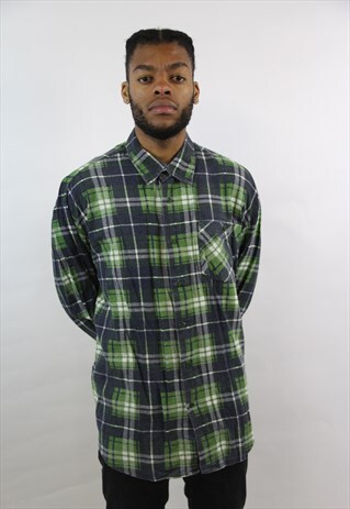 VINTAGE 90'S FLANNEL CHECK SHIRT