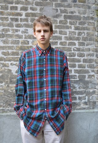 VINTAGE RALPH LAUREN CHECKED SHIRT