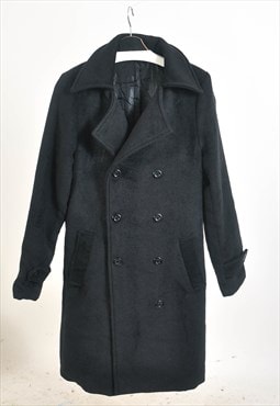 VINTAGE 90S double breasted midi coat
