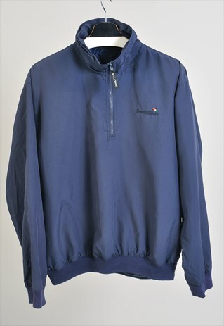 VINTAGE 90S 1/4 ZIP OVERHEAD JACKET