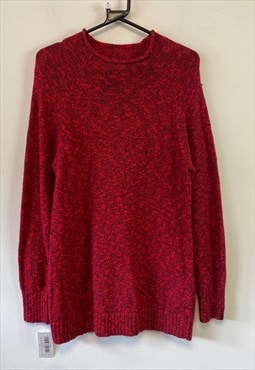 Red L.L.Bean Knitwear Sweater Women's Large