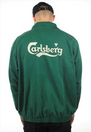 VINTAGE 90S CARLSBERG DRILL TOP