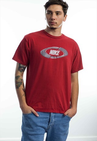 VINTAGE NIKE T-SHIRT LOGO 90S M 7.1