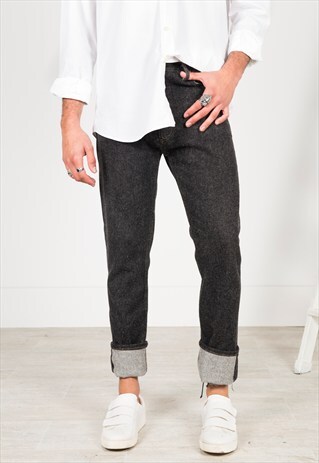 VINTAGE 80'S LEVI'S SLIM FIT DENIM JEANS / S0133