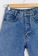 VINTAGE 90S HIGH WAISTED JEANS IN BLUE