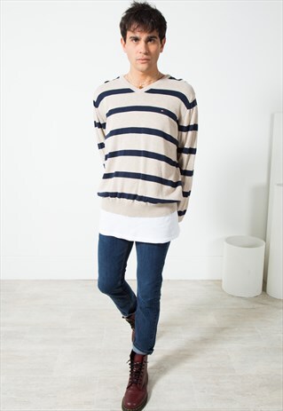VINTAGE 80S TOMMY HILFIGER KNIT JUMPER / S227