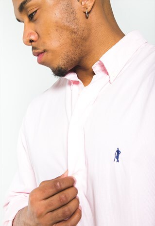 VINTAGE 80S UNBRANDED CLASSIC SHIRT / S6452