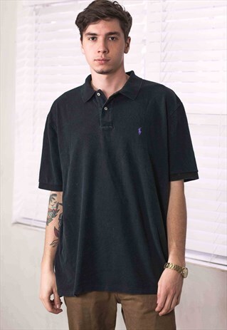 VINTAGE RALPH LAUREN SHIRT LOGO 90S XXL 13.7