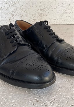 Vintage Black BALLY Leather Shoes