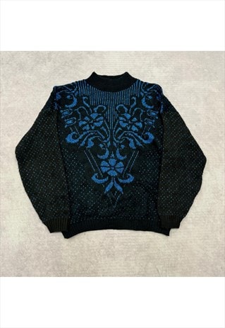 Vintage Knitted Jumper Women's L