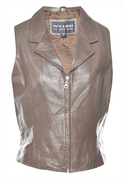 Wilson Leather Waistcoat - L