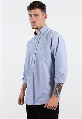 VINTAGE 80S CLASSIC POLO RALPH LAUREN SHIRT / S8601