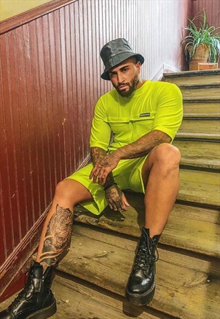 NEON POCKET T-SHIRT