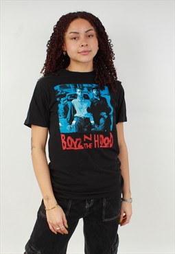 "Vintage boyz n the hood black graphic t shirt