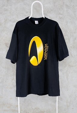 Vintage Start Trek T Shirt 1998 Voyager XL