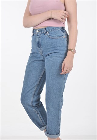 LEVI'S 550 HIGH WAISTED DENIM JEANS