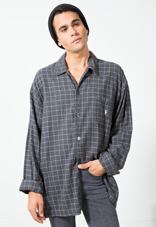VINTAGE WINTER POLO RALPH LAUREN SHIRT / S5436