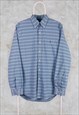Vintage Polo Ralph Lauren Check Shirt Long Sleeve Medium