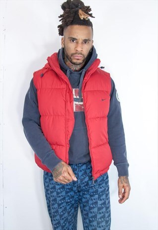 VINTAGE NIKE PUFFER BODYWARMER