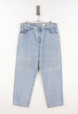 Levi's 550 High Waist Jeans in Light Denim - W40 - L32
