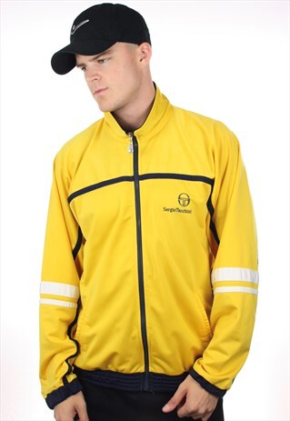 VINTAGE SERGIO TACCHINI SMALL LOGO TRACKSUIT TOP JACKET