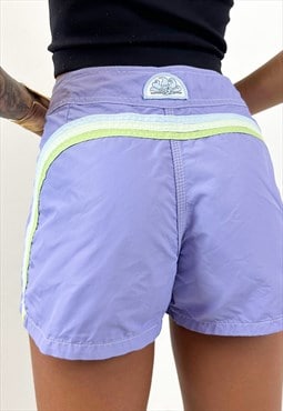 Vintage y2k purple surf shorts 