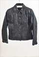 Vintage 90s real leather jacket