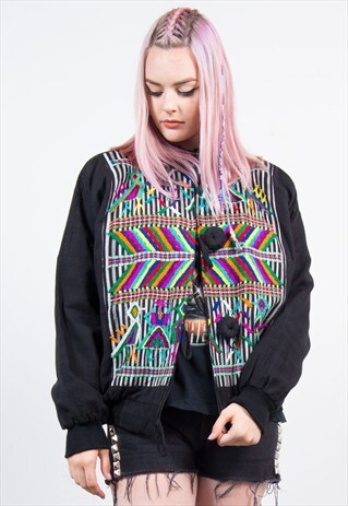 90'S AZTEC ETHNIC JACKET