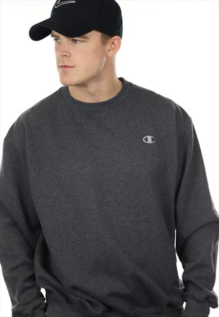 VINTAGE CHAMPION SWEATSHIRT GREY