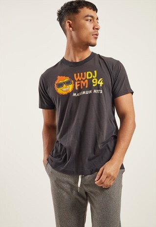 VINTAGE WJDJ GRAPHIC T-SHIRT