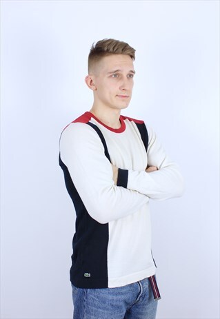 VINTAGE LACOSTE KNIT JAMPER SWEATER