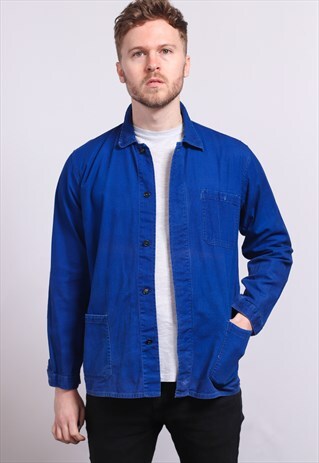 VINTAGE CHORE JACKET WORKER JACKET