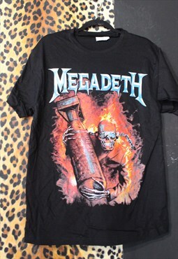 Megadeth Unisex Band T-shirt Metal Rock Goth Punk 