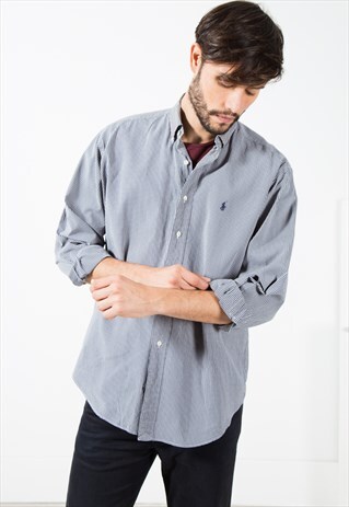 VINTAGE POLO RALPH LAUREN SHIRT / S4799