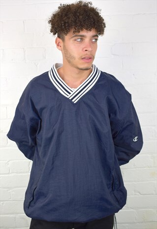 VINTAGE 90'S PULLOVER CHAMPION GOLF JACKET