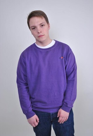 PURPLE BRITAIN SWEATSHIRT