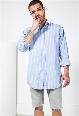 VINTAGE 80S CLASSIC POLO RALPH LAUREN SHIRT / S4271