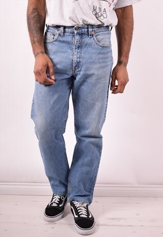 LEVI'S 615 MENS VINTAGE JEANS W32 L29 BLUE 90S
